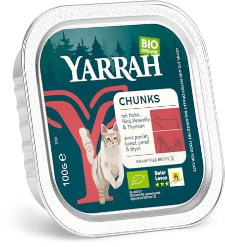 Image of Yarrah Organic Cat Bowl Chicken with Beef (2 x 100 g)