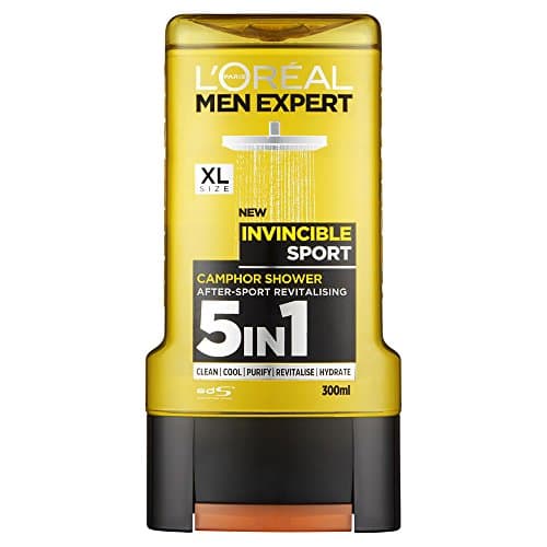 Image of L'Oreal 108669697 Paris Men Expert Invincible Sport Camphor Shower, 300 ml