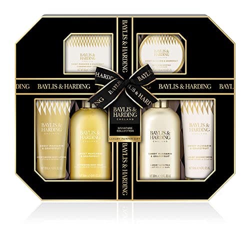 Image of Baylis & Harding Sweet Mandarin & Grapefruit Ultimate Bathing Large Gift Set - Vegan Friendly
