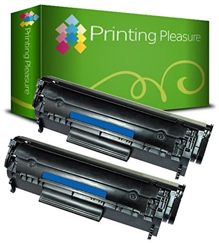 Image of 2612A Toner Cartridge Compatible with HP Laserjet 1010 1012 1015 1018 1020 1020 1022 1022N 1022nw 3015 3010 3020 3030 3050 3052 3055 M1005 MFP M1319 MFP Printers(Black,2-Pack)