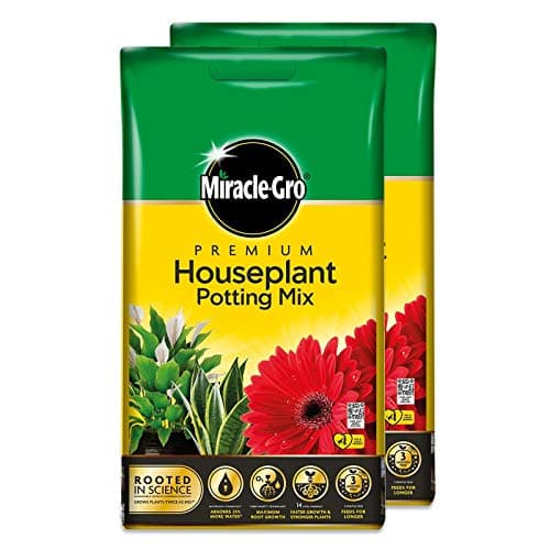 Image of Tigerbox Bundle 2 x 10 Litre Miracle-Gro Premium Houseplant Potting Mix Compost