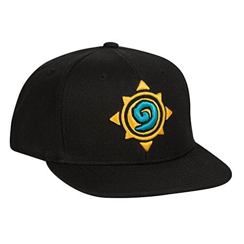 Image of JINX Hearthstone Rose Black Snap Back Hat Baseball Cap