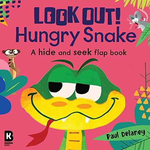 Image of Look Out! Hungry Snake: A brilliantly fun lift-the-flap animal board book series with wonderfully colourful illustrations – perfect for young children! (Look Out! Hungry Animals)