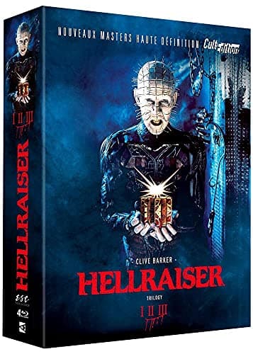 Image of Hellraiser Trilogy Cult'Edition [Édition Collector 4 Blu-ray + 1 Livre 152 pages] [Édition Collector]