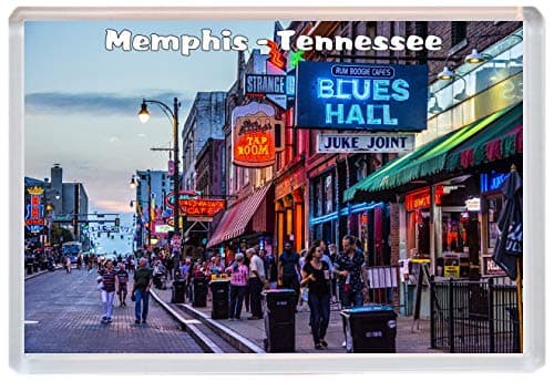 Image of Memphis - Tennessee - USA - Fridge Magnet 96 x 67 mm JUMBO SIZE BBSM1561