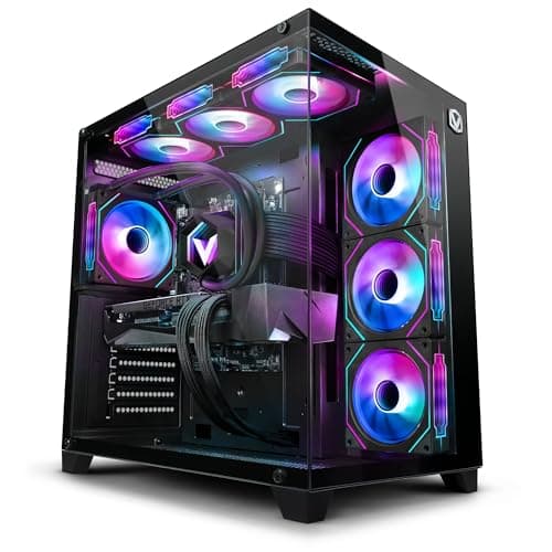 Image of Vibox VIII-105 Gaming PC • Intel Core i9 12900KF 16-Core • Nvidia RTX 5070 12GB • 32GB RAM • 1TB SSD • Windows 11 • WiFi