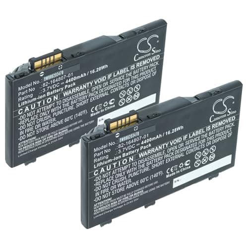 Image of vhbw 2x Battery Replacement for Motorola KT-TC55-29BTYD1-01 for Mobile Computer PDA Scanner (4400 mAh, 3.7 V, Li-Ion)