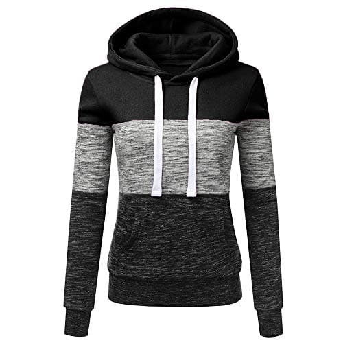 Image of Yowablo Women's Hooded Jacket Casual with Pockets - Orange - 8