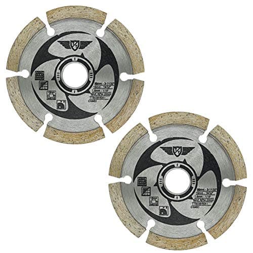 Image of 2 x TopsTools CS85D_2 85mm 15mm Bore Diamond Tipped Saw Blades