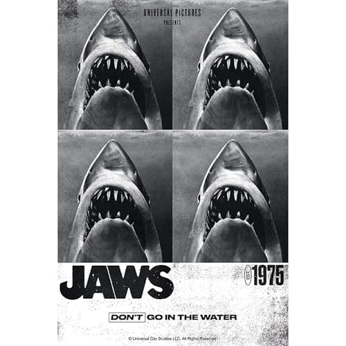 Image of GB eye Jaws 1975 Poster 61 x 91.5cm Maxi Poster