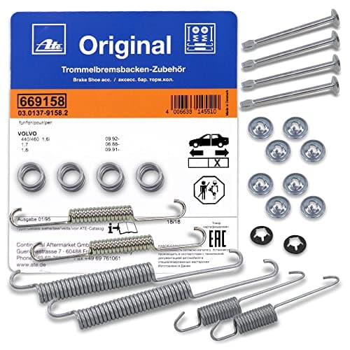 Image of ATE 03013791582 Brake Shoe Accessory Kit