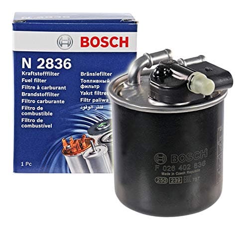 Image of Bosch N2836 Car Diesel Filter - Separates Particles and Water from Fuel - Protects the Injection System