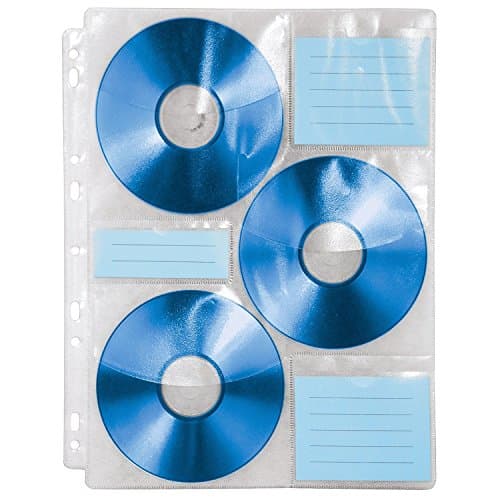 Image of Hama | CD Index Sleeves | 60 CDs | Transparent