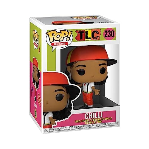 Image of Funko Pop! Rocks: TLC - Rozonda "Chilli" Thomas - Chilli - Collectable Vinyl Figure - Gift Idea - Official Merchandise - Toys for Kids & Adults - Music Fans - Model Figure for Collectors and Display