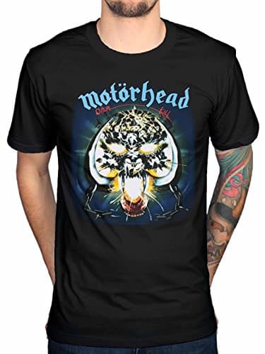 Image of Motorhead Men Overkill Short Sleeve T-Shirt, Black, X-Large