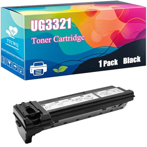 Image of UG3321 Toner Cartridge Compatible with Panasonic UF-4000 UF-4100 UF-490 Printers, High-Yield Ideal for High-Volume Printing (1 Pack Black)