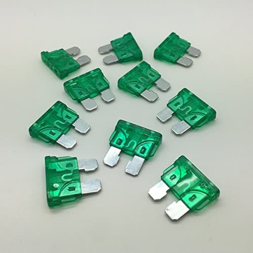 Image of 30A Standard Car Auto Blade Fuse 30 Amp ATO - Pack of 10