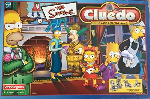 Image of Hasbro Simpsons Cluedo