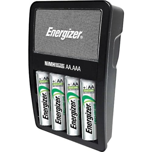 Image of Energizer Battery Charger (Includes 4x AA/Mignon 2000mAh Accumulators)