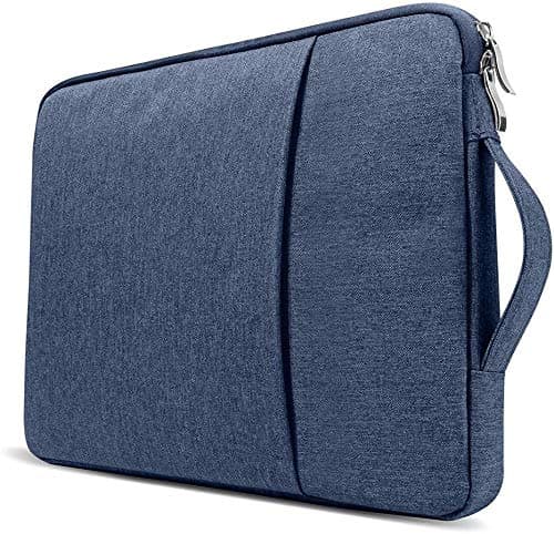 Image of FINDING CASE Laptop Sleeve Case Protective Bag for 13.9" Huawei MateBook X Pro (2019) Notebook Bag with Handle (HUAWEI MateBook X Pro 13.9", Dark blue)