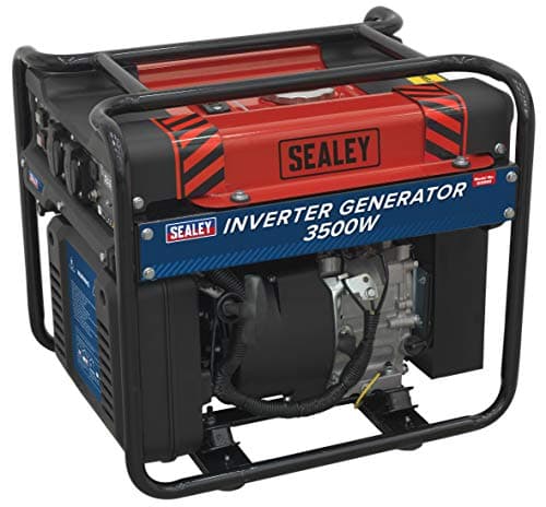 Image of Sealey 3500W 230V Inverter Generator - 4-Stroke Engine - GI3500