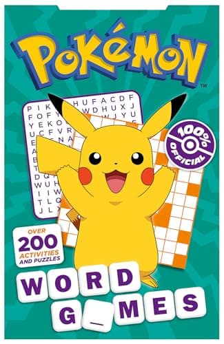 Image of Pokémon Word Games: 100% official! Prove your Trainer skills by battling over 200 fun activities and puzzles. (Pokémon Pocket Puzzles)