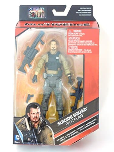 Image of DC Comics Multiverse, Suicide Squad Movie, Rick Flag Action Figure, 6 Inches