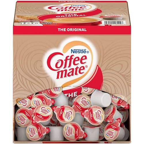 Image of Nestle Coffee Mate Creamer 180 Single Serve Portions, Original, 67.5 Ounce