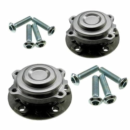 Image of Front Hub Wheel Bearing Kit Compatible With BMW 5 Series F07, F10, F11 (Years 2009-2017) Pair