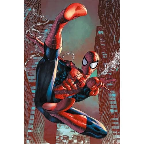 Image of Pyramid International Spider-Man (Web Sling) Maxi Poster – Premium Quality 61cm x 91cm Wall Art for Bedroom, Office or Dorm – Great Gift for Fans & Collectors
