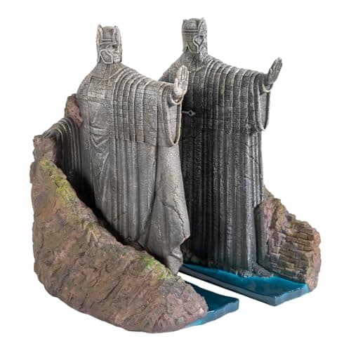 Image of Grupo Erik Bookends - The Lord Of The Rings Gifts | LOTR Argonath Book End, The Lord Of The Rings Merchandise Book Ends for Shelves, Room Decor, Home Decor, New Home Gifts for Friends