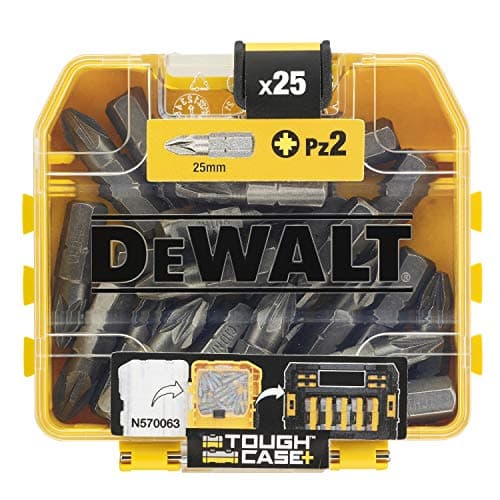 Image of DEWALT Screwdriver PZ2 25 Piece Bit Set in Tic Tac Box, DT71521-QZ