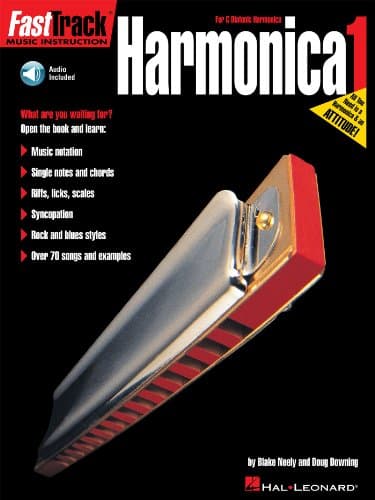Image of FastTrack Harmonica Method - Book 1: for Diatonic Harmonica (Fast Track (Hal Leonard))