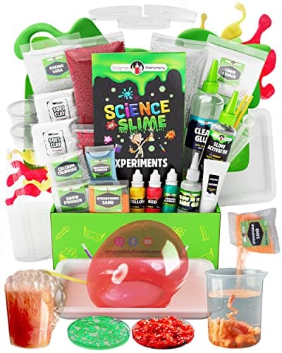 Image of Original Stationery Science of Slime Kit, Slime Making Kit with Slime Ingredients to Create Kids Slime Experiments, Amazing Science Kits for Kids Age