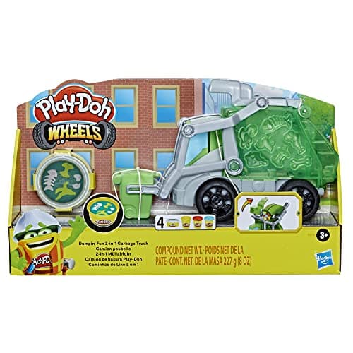 Image of Play-Doh Dumpin Fun 2 in 1 Garbage Truck