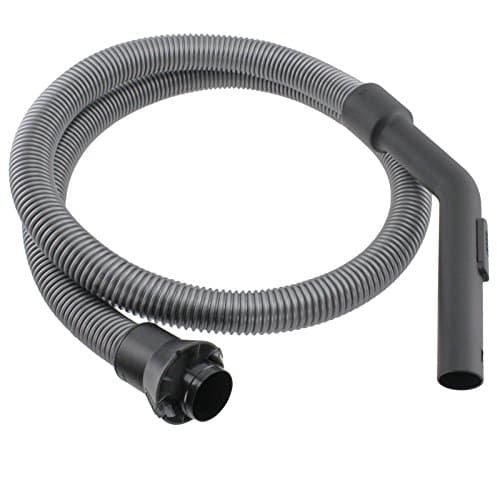 Image of SPARES2GO Flexible Hose & Curved Nozzle Compatible with Miele C1 C2 C3 S4210 S4211 S5261 S5280 S5380 S5710 Vacuum Cat & Dog Vacuum Cleaners (2m, Grey)