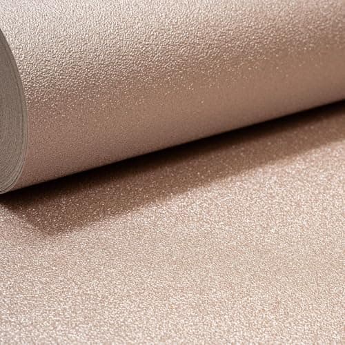 Image of SOPHIE LAURENCE Plain Rose Gold Metallic Slightly Imperfect Wallpaper
