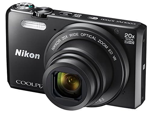 Image of Nikon COOLPIX S7000 Compact Digital Camera - Black (16.0 MP, CMOS Sensor, 20x Zoom) 3.0 -Inch LCD