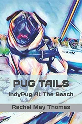 Image of PUG TAILS: IndyPug At The Beach