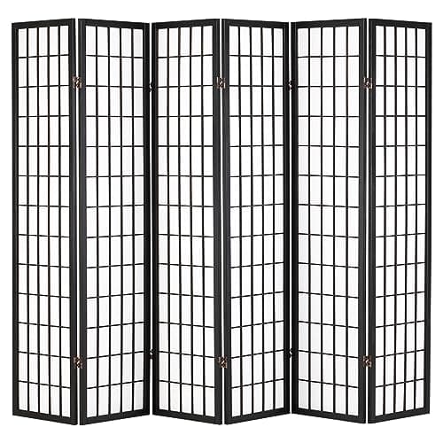 Image of Hartleys Japanese Style Folding Wooden Room Divider - Choice of Size