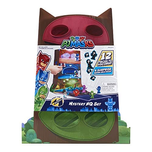 Image of JP PJ Masks PJMC5000 PJ Masks Night Time Micros Mystery HQ Box Set