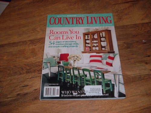 Image of Country Living, May 2006 issue-Rooms You Can Live In. 54 pages of decorating, creative storage ideas, and simple crafting projects.