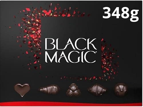Image of Black Magic Dark Chocolate Selection Box, Assorted Chocolates, 348g