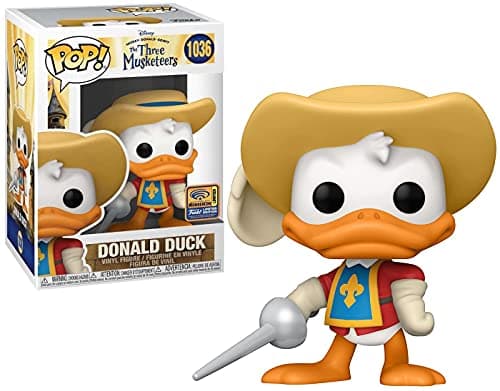 Image of Funko POP! Disney: 3 Musketeers - Donald Duck - Donald Duck - Collectable Vinyl Figure - Gift Idea - Official Merchandise - Toys for Kids & Adults - TV Fans - Model Figure for Collectors and Display