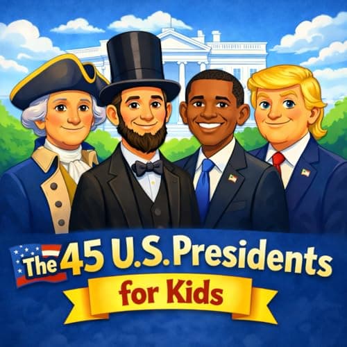 Image of The 45 U.S. Presidents for Kids: An Illustrated Guide to America’s Leaders (America at 250 for Kids)