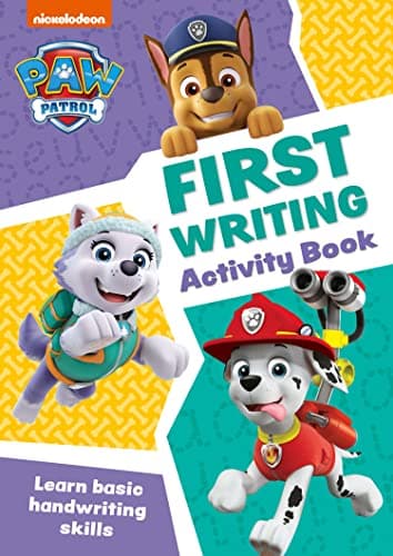 Image of PAW Patrol First Writing Activity Book: Have fun learning to read, write and count with the PAW Patrol pups
