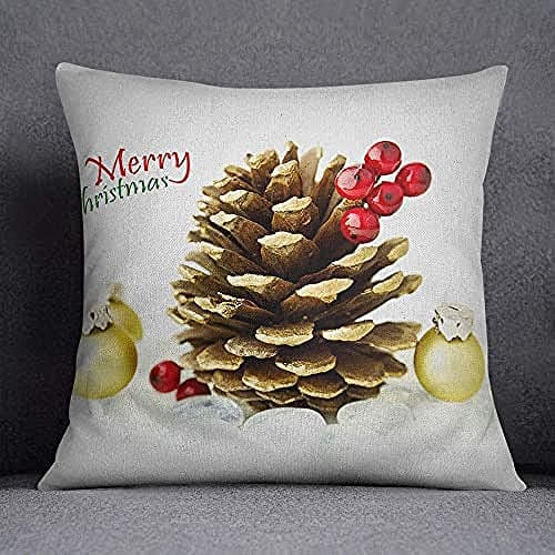 Image of Bonamaison Decorative Cushion Cover, Cotton Polyester, Multicolor, 45X45