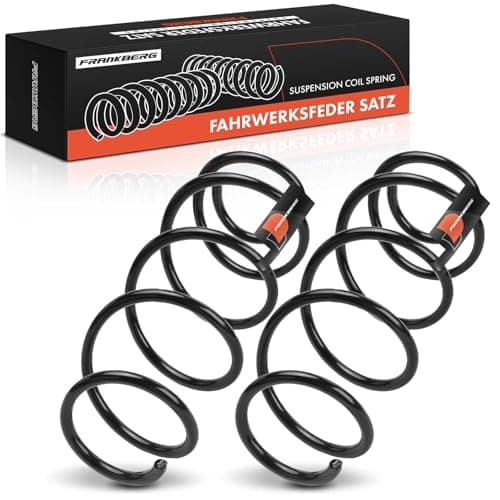 Image of Frankberg 2x Coil Spring Front Axle Compatible with 308 II L3 LB LH LP LW Hatchback 2013-2021 308 SW II L4 LC LJ LR LX Estate 2014-2021 Replace# 9806762680