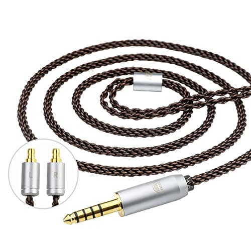 Image of okcsc Replacement Cable for Sennheiser IE Pro Earbuds Compatible for IE100 IE400 IE500 Lossless Sound Quality with Balanced 4.4mm Audio Jack