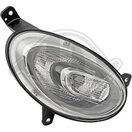Image of DIEDERICHS Right-Side Daytime Running Light for Fiat 500X, No Bulb Holder